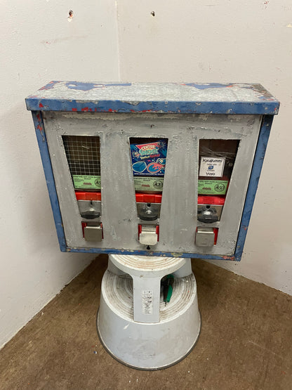 3er Komplett Set Kaugummiautomaten